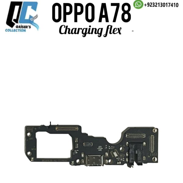 Oppo A78 charging flex