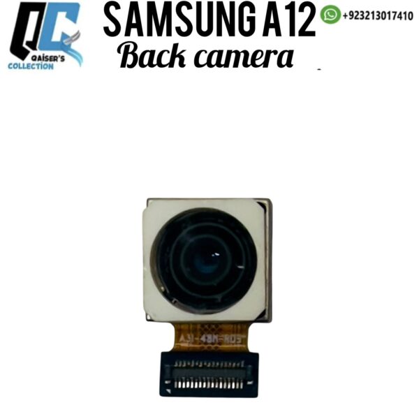 Samsung A12 back camera