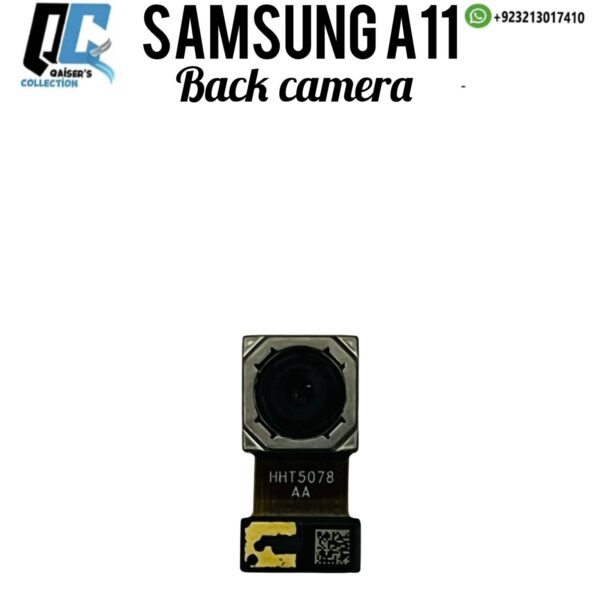 Samsung A11 back camera
