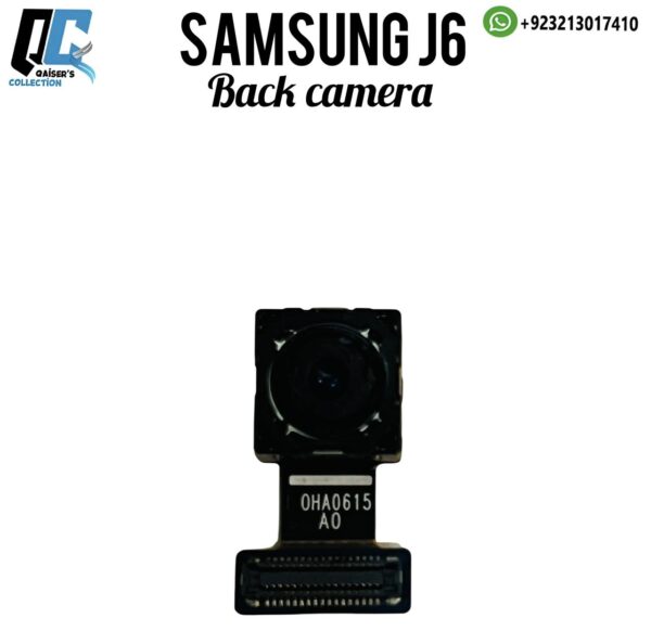 Samsung J6 back camera