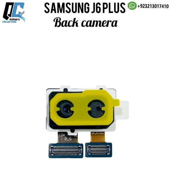 Samsung J6 plus back camera