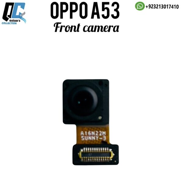 Oppo A53 front camera