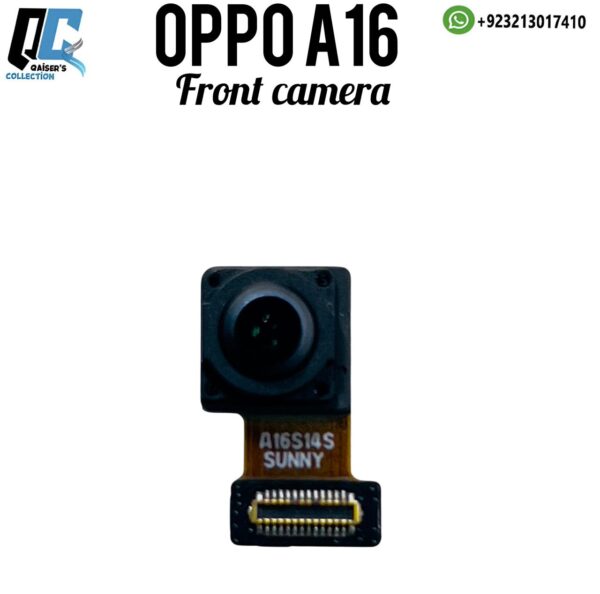 Oppo A16 front camera