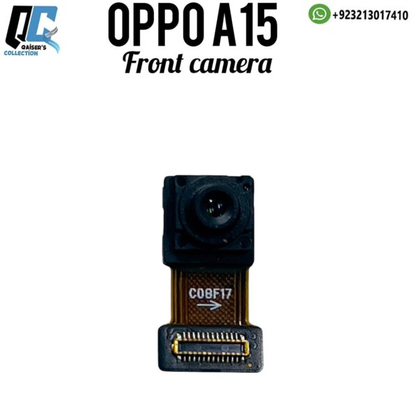 Oppo A15 front camera