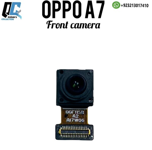 Oppo A7 front camera