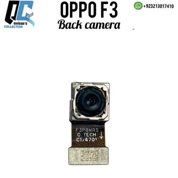 Oppo F3 back camera