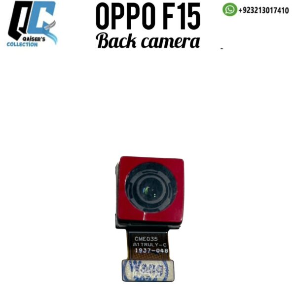 Oppo F15 back camera